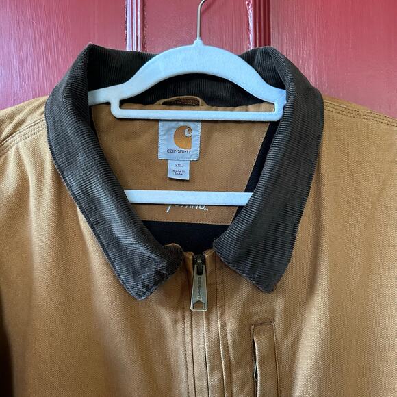 Carhartt Full Swing Jacket Fleece Lined Men’s Size 2XL 103370 Chore Coat Work - Picture 5 of 12